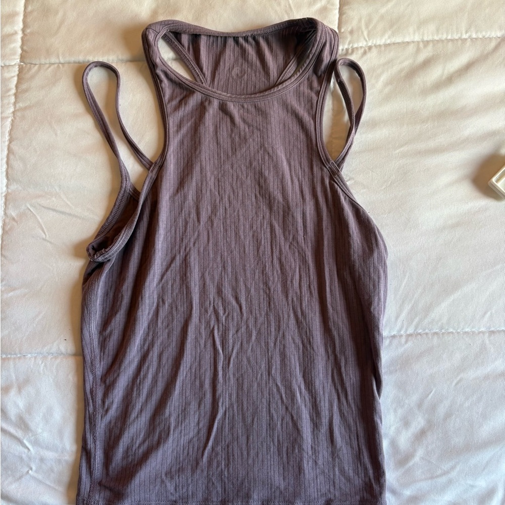 Lululemon purple workout tank